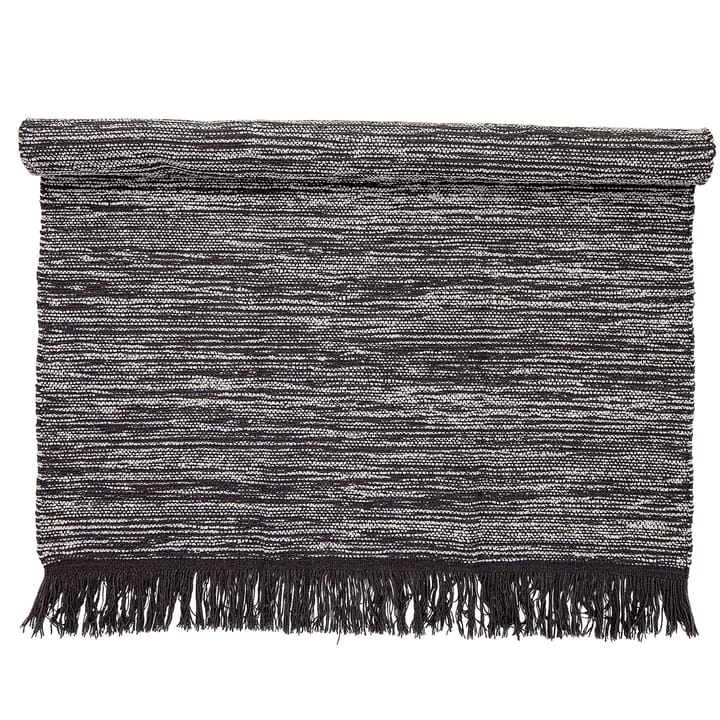 Bloomingville wool rug  grey - 140x200 cm - Bloomingville