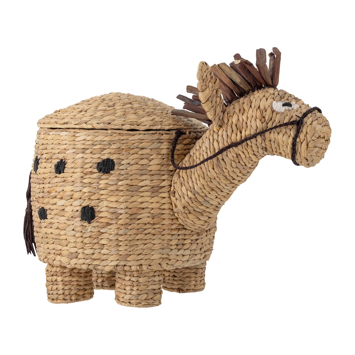 Bloomingville Bobbi storage box 65x37x45 cm Giraff | Scandinavian Design | Storage baskets | Beige