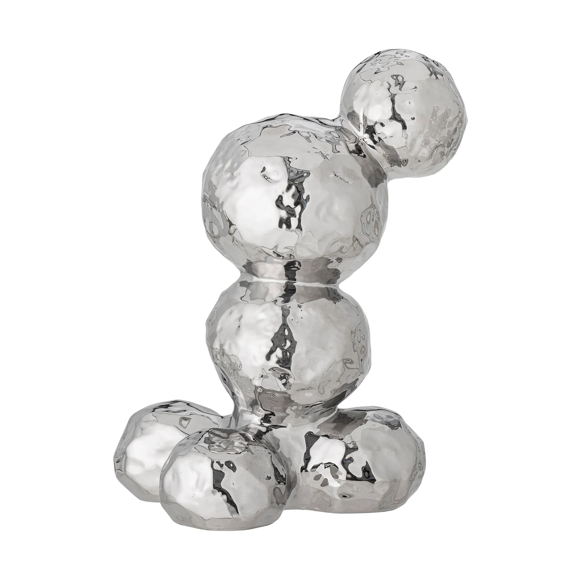 Bobby sculpture, Silver Bloomingville