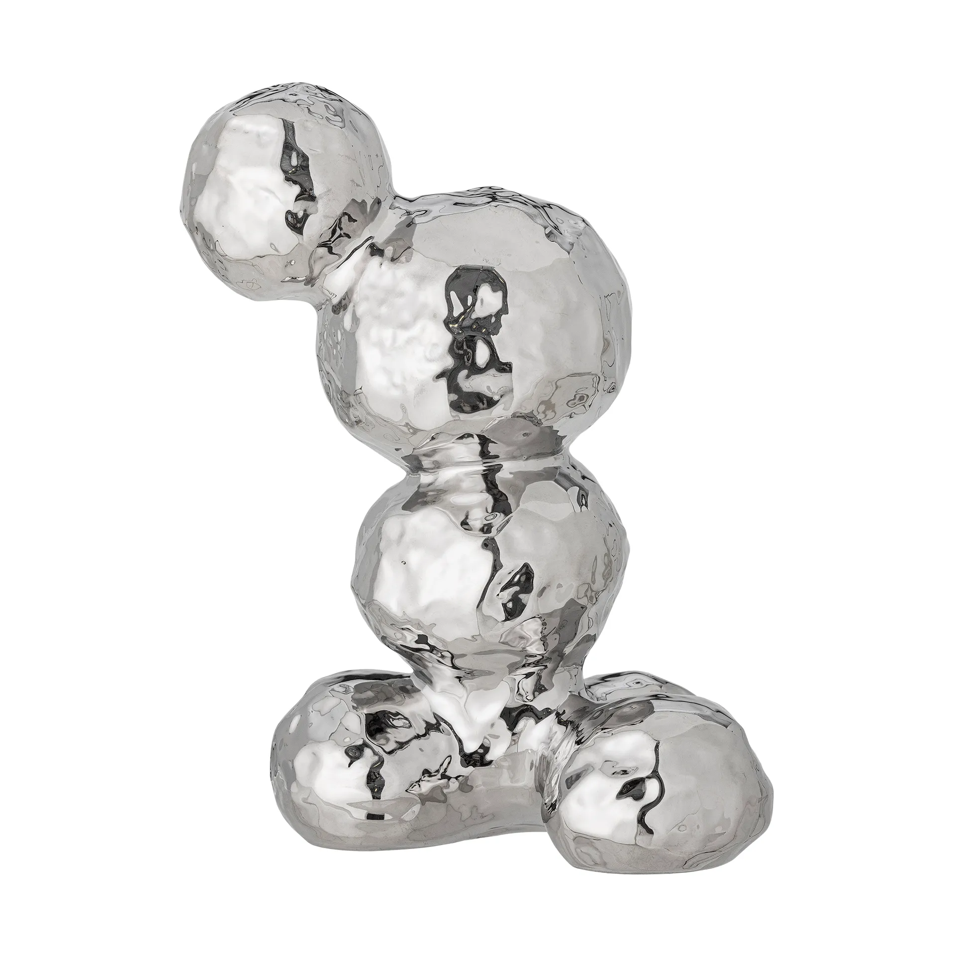 Bobby sculpture, Silver Bloomingville