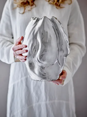 Bobby vase 23.5x29 cm - Silver - Bloomingville