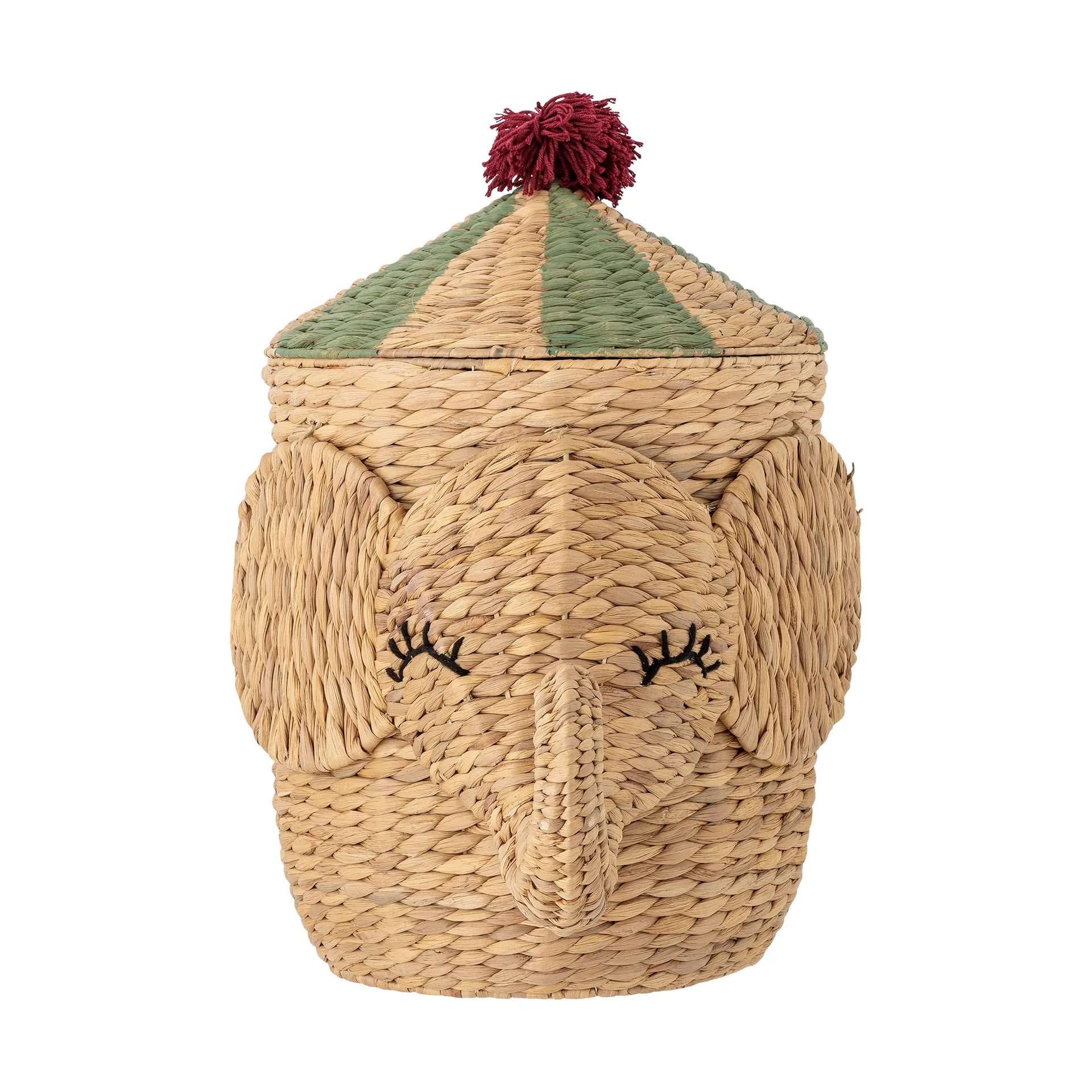Bobo basket with lid 35x50 cm, Natural Bloomingville