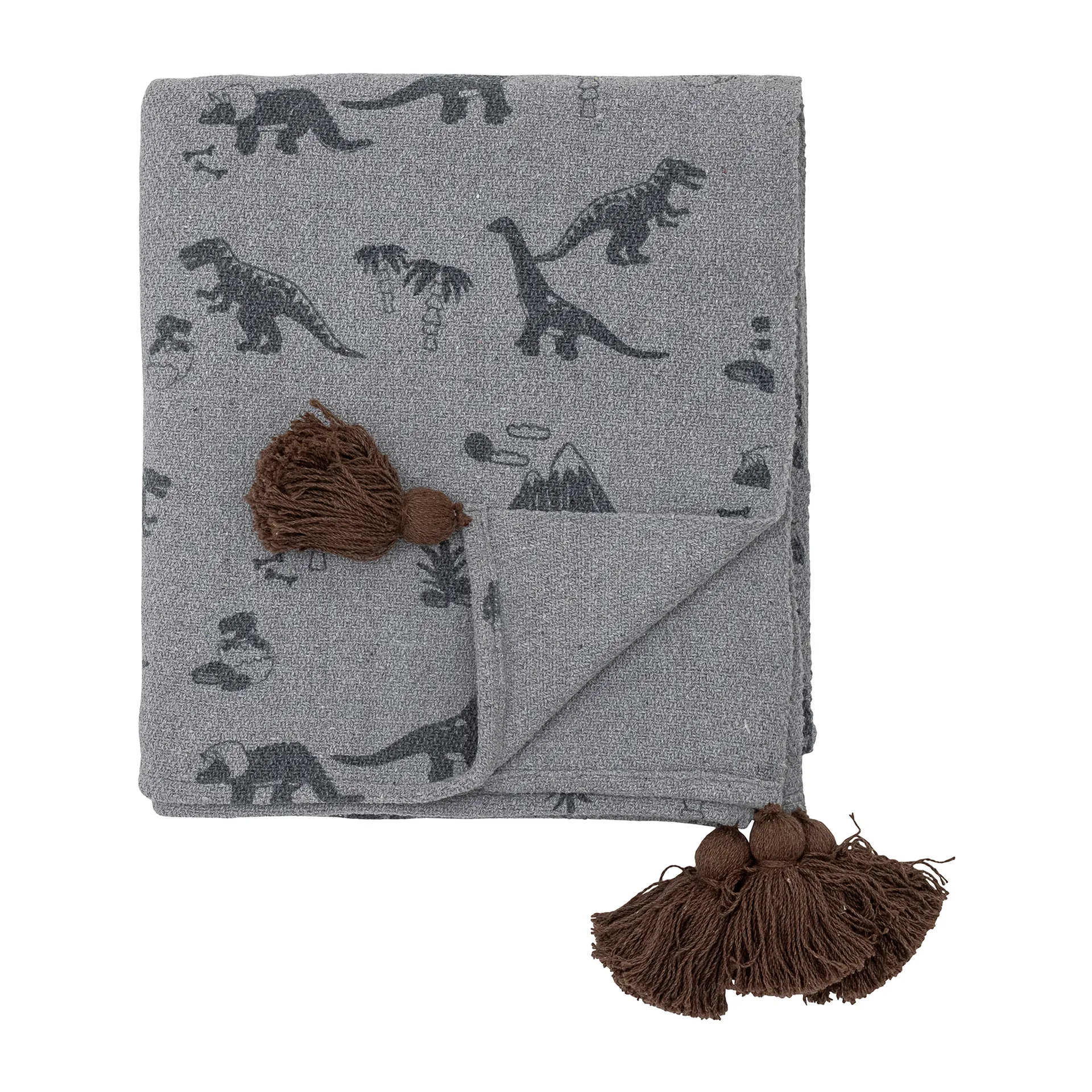 Bongo throw 130x160 cm, Blue Bloomingville