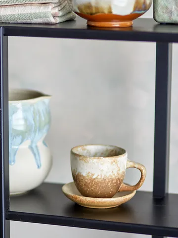 Brenta cup with saucer 4-pack - Natural - Bloomingville