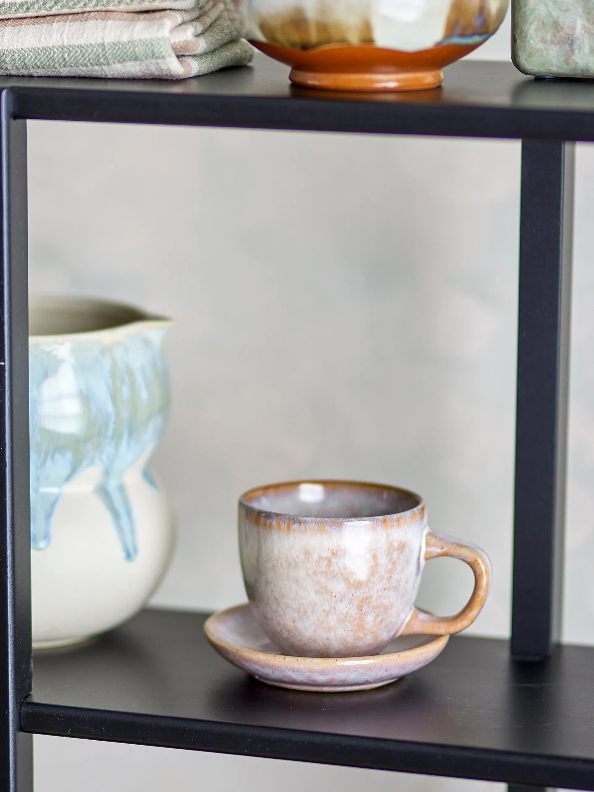 Brenta cup with saucer 4-pack, Rose Bloomingville