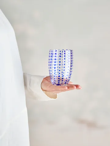 Brinley drinking glasses 4-pack - Blue - Bloomingville