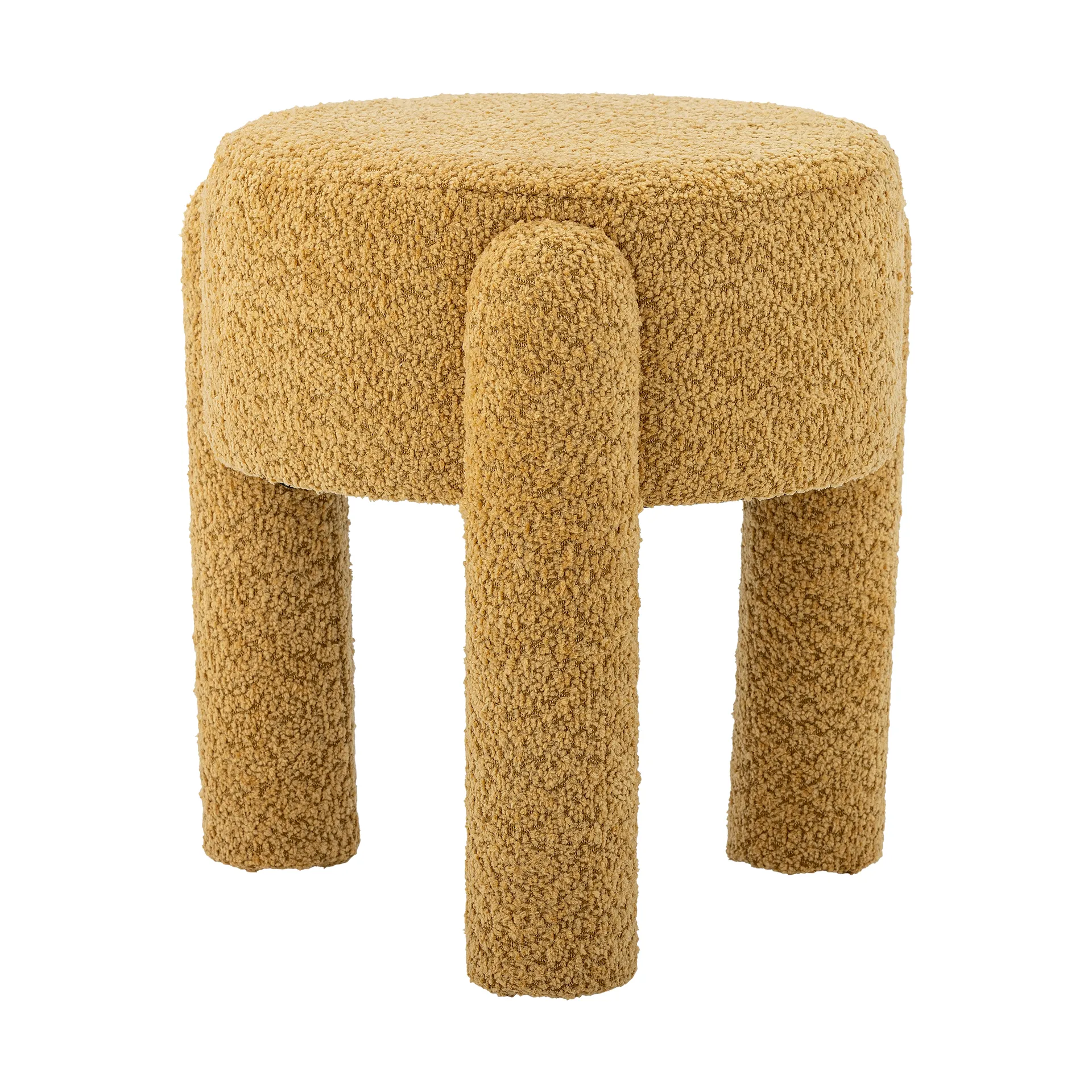 Bruno stool Ø42 cm, Yellow Bloomingville