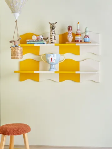 Bubbi shelf 80x22.5 cm - Yellow - Bloomingville