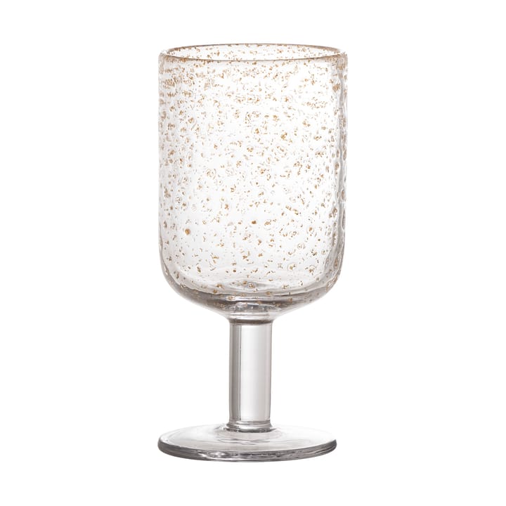 Bubbles wine glass 38 cl - Clear - Bloomingville