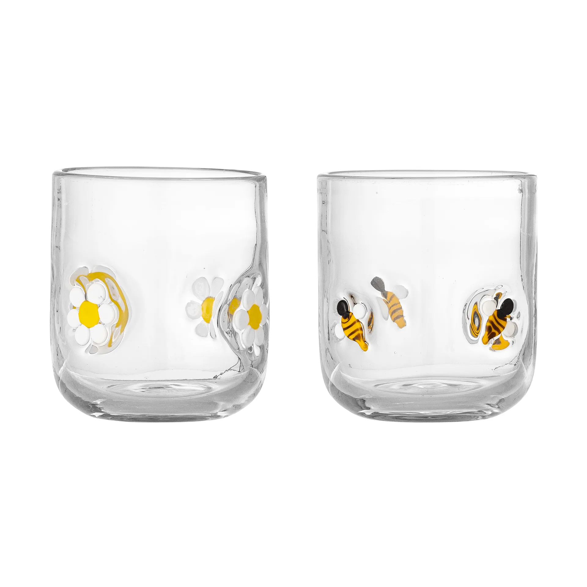 Buzz drinking glass, Clear, 2 pieces Bloomingville