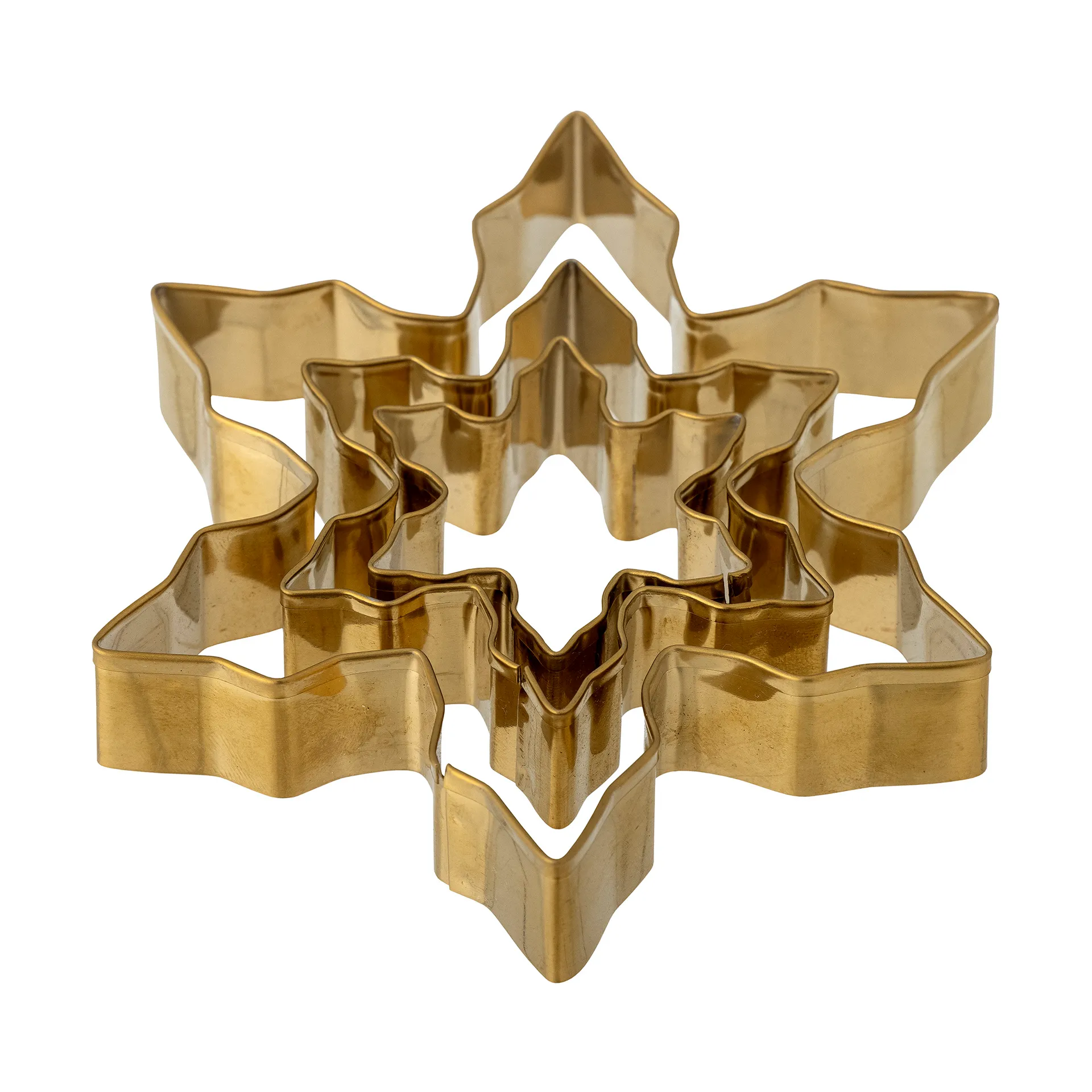 Cailie gingerbread mould 3 parts, Snowflake Bloomingville