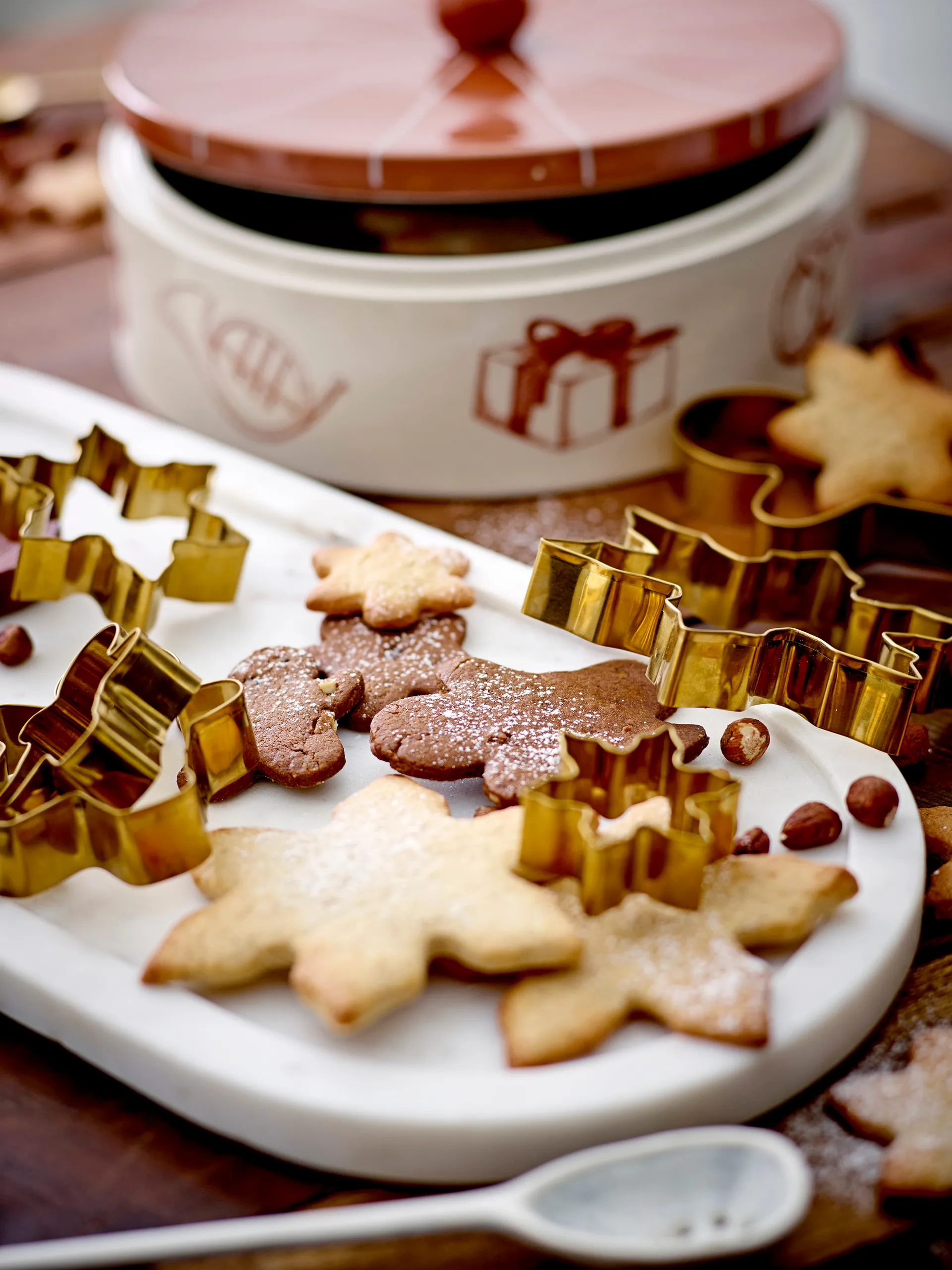 Cailie gingerbread mould 3 parts, Snowflake Bloomingville