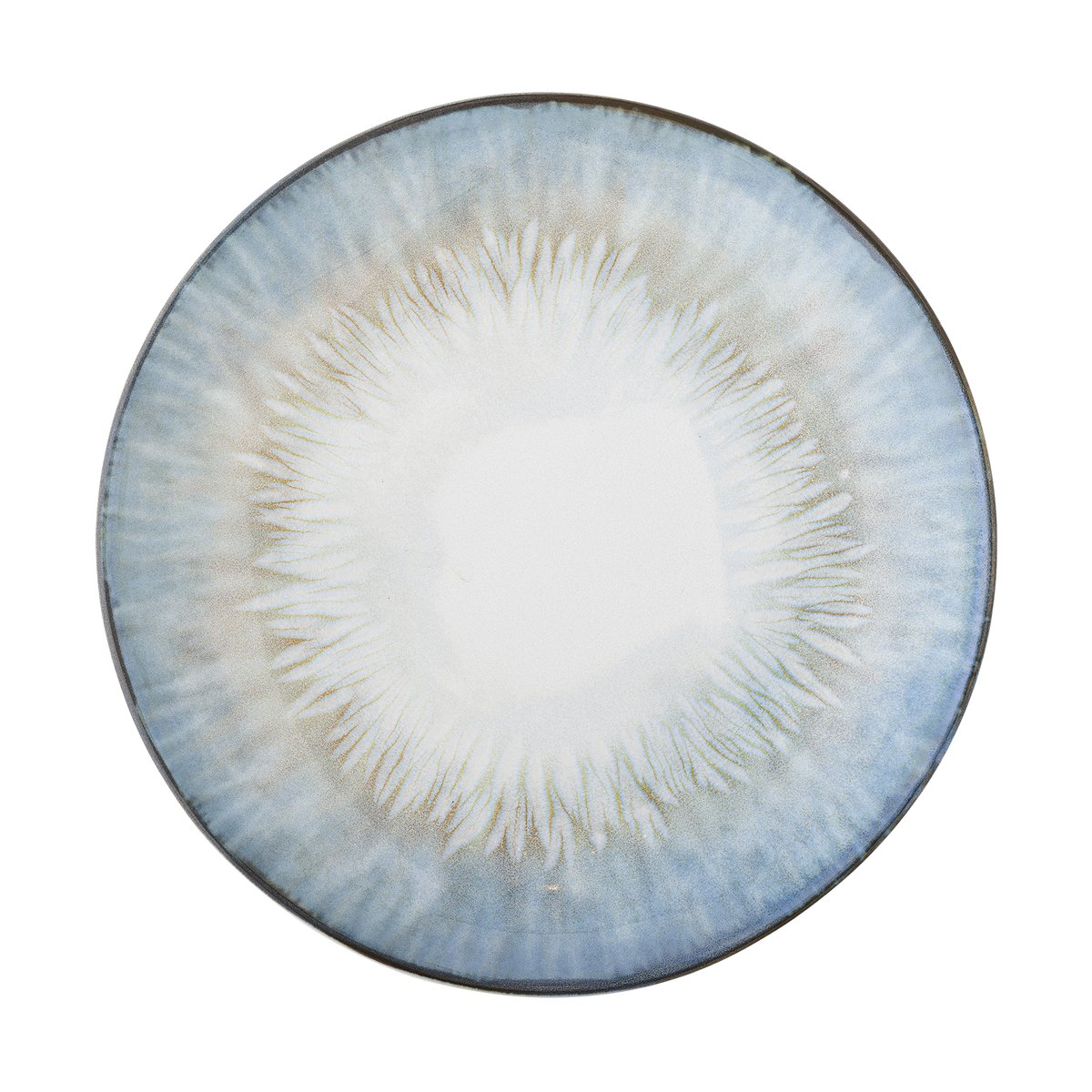 Bloomingville Calen plate o27 cm Blue | Scandinavian Design | Dinner plates | Blue