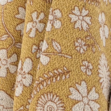 Camille cotton throw 80x100 cm - Yellow - Bloomingville