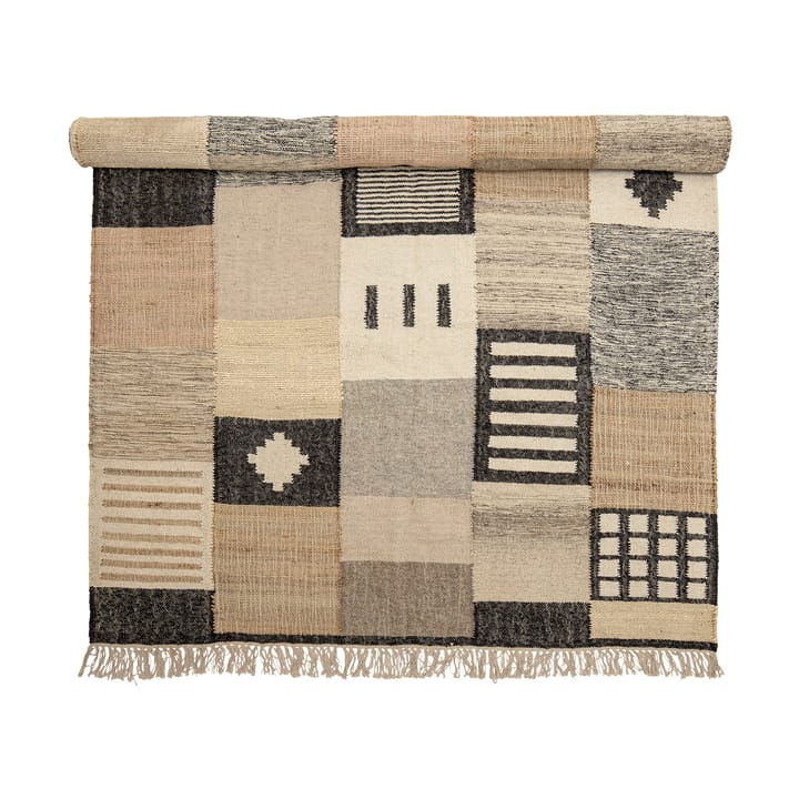 Cansel rug 150x245 cm - Wool-jute - Bloomingville