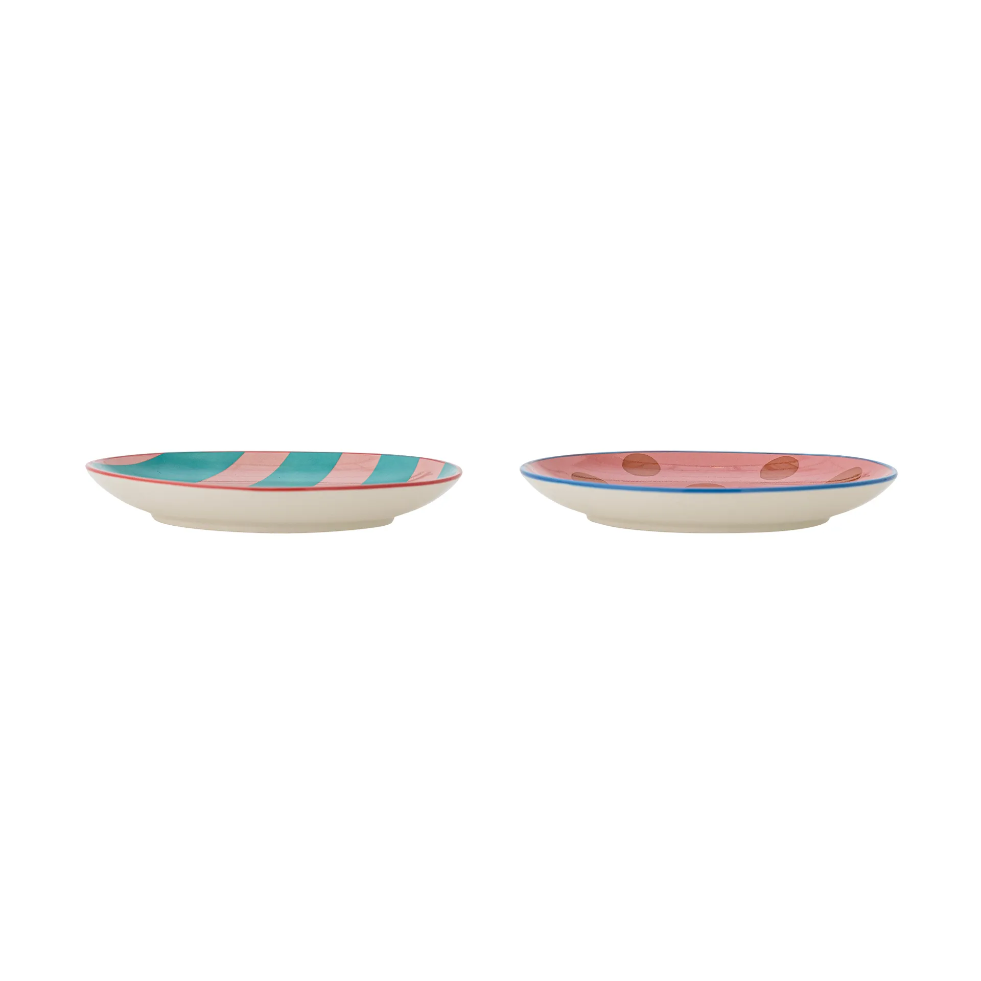 Caramella plate Ø16 cm 2 pieces, Pink Bloomingville