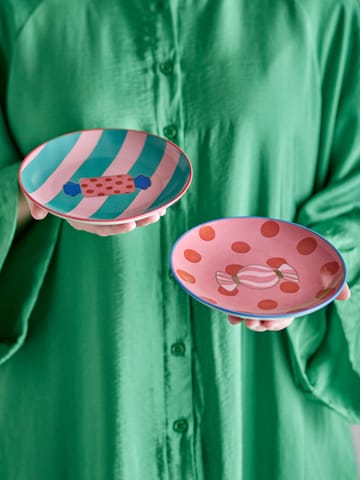 Caramella plate Ø16 cm 2 pieces - Pink - Bloomingville