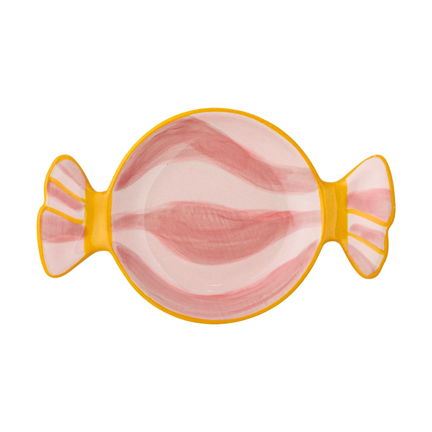 Caramella serving tray 10x15 cm, Pink Bloomingville