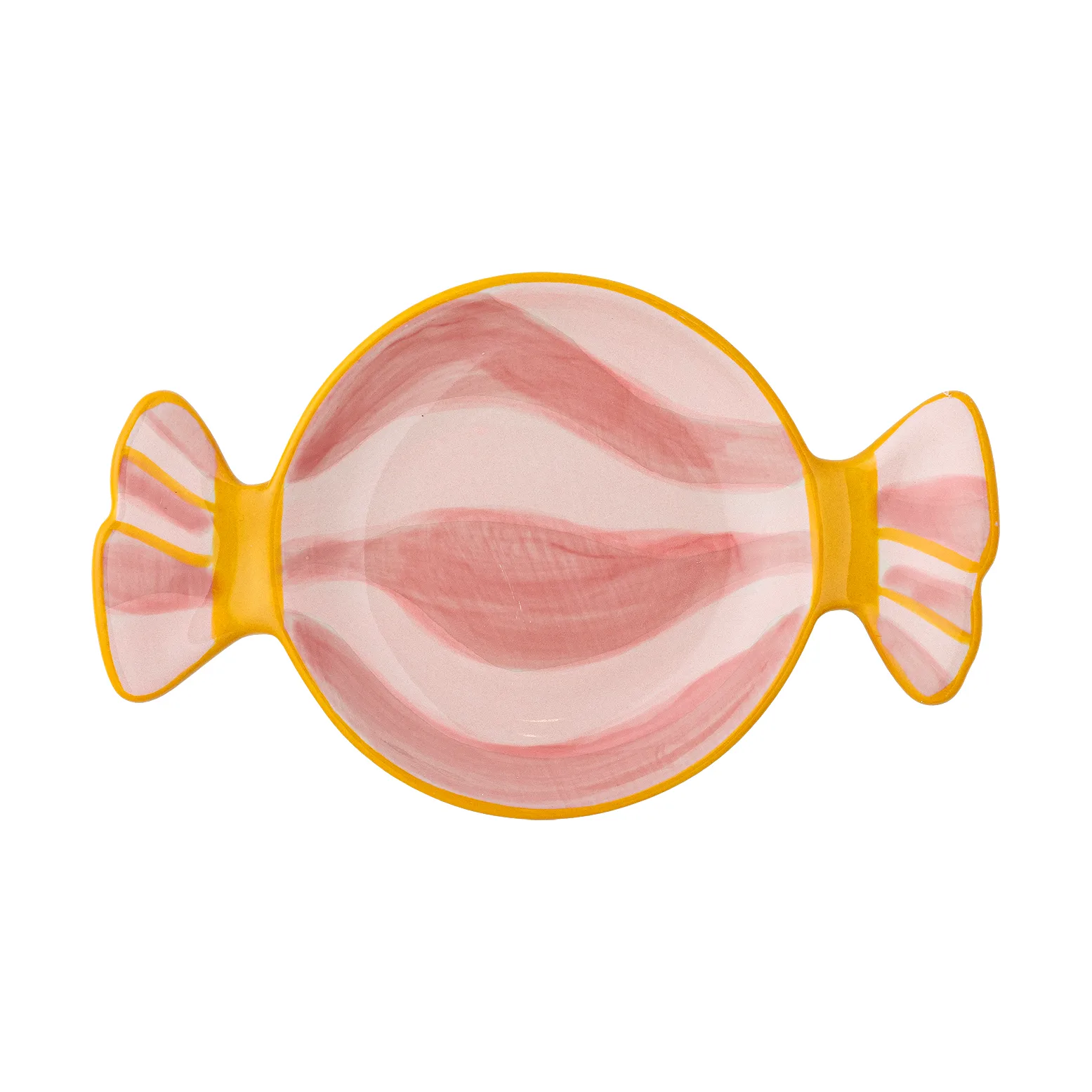 Caramella serving tray 10x15 cm, Pink Bloomingville