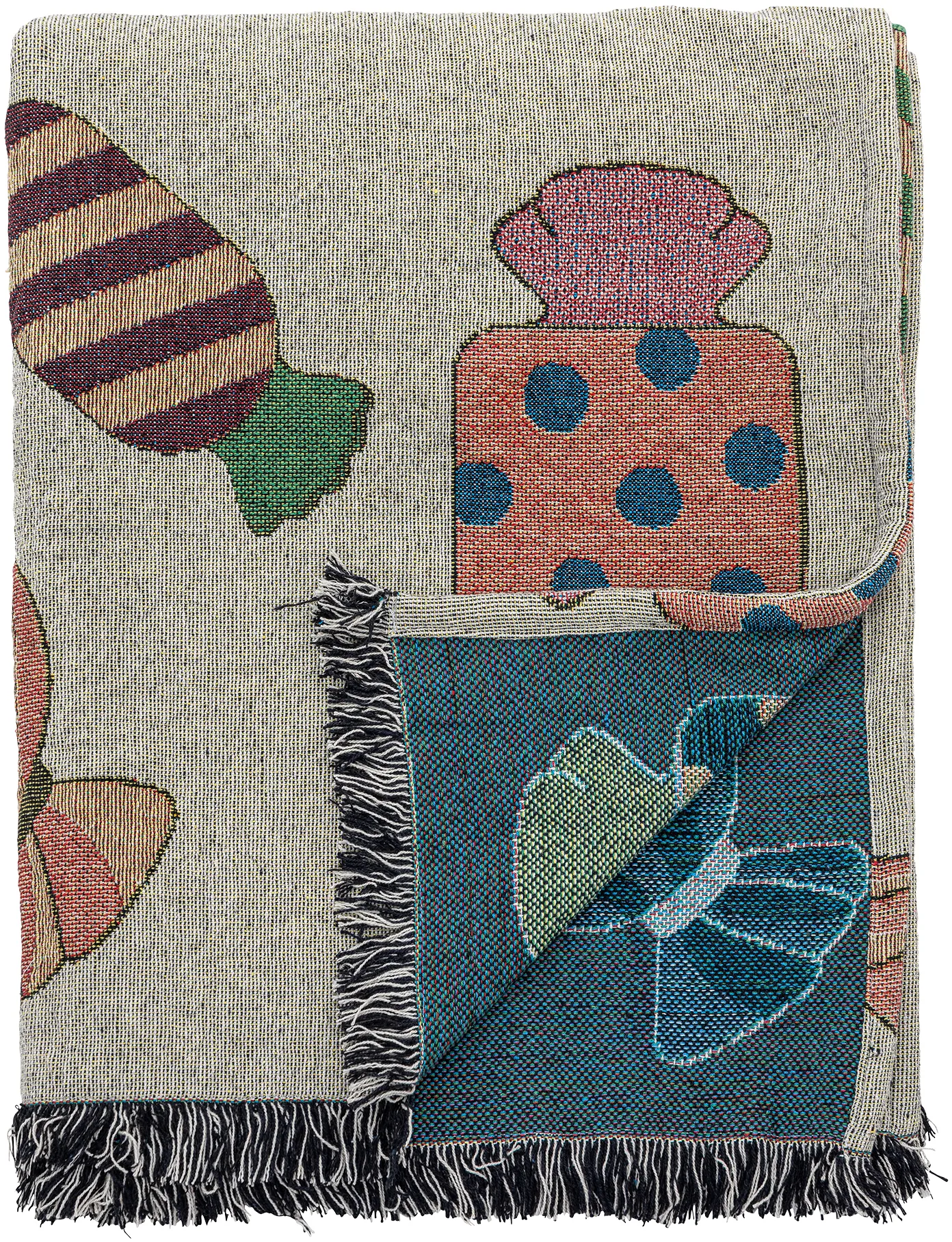 Caramella throw 130x150 cm, Nature Bloomingville