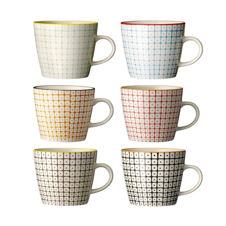 Carla mug 8.3 cm 6 pieces - undefined - Bloomingville