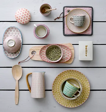 Carla mug - Multi, 4-pack - Bloomingville