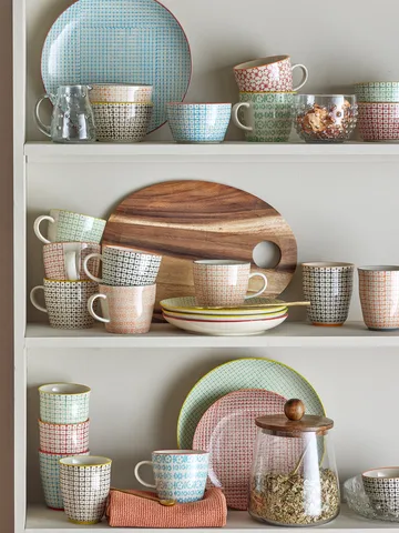Carla mug - Multi, 6-pack - Bloomingville