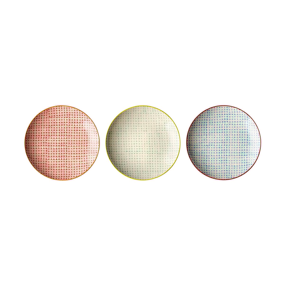 Bloomingville Carla plate 3 pieces 25 cm 25 cm
