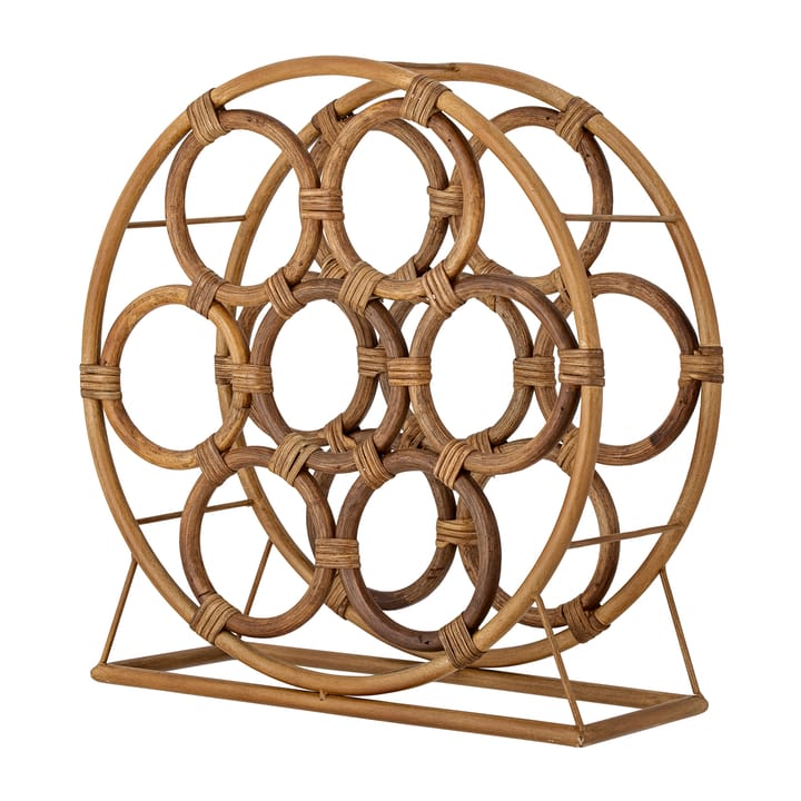 Carlos wine rack 40x42 cm, Natural Bloomingville