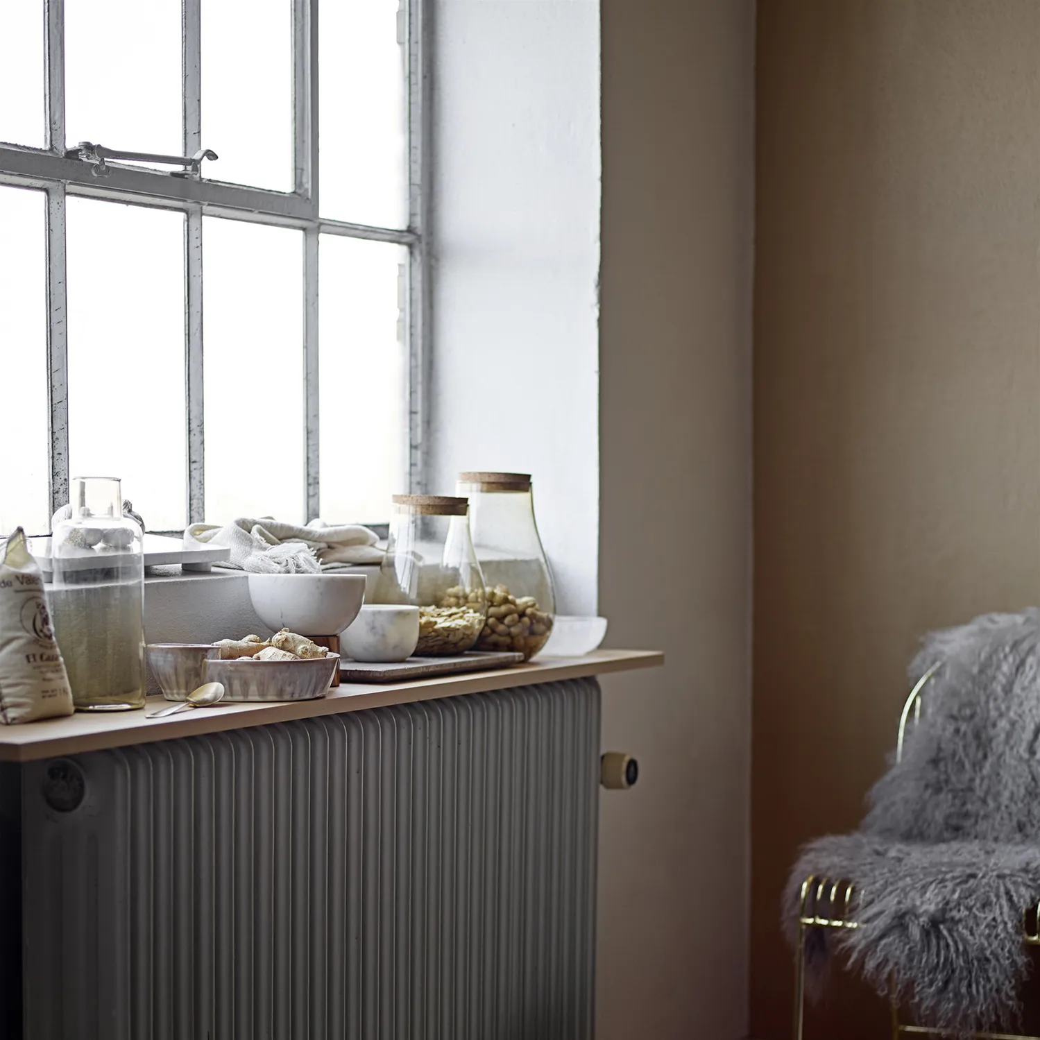 Casie storage jar/vase with lid, 22 cm Bloomingville