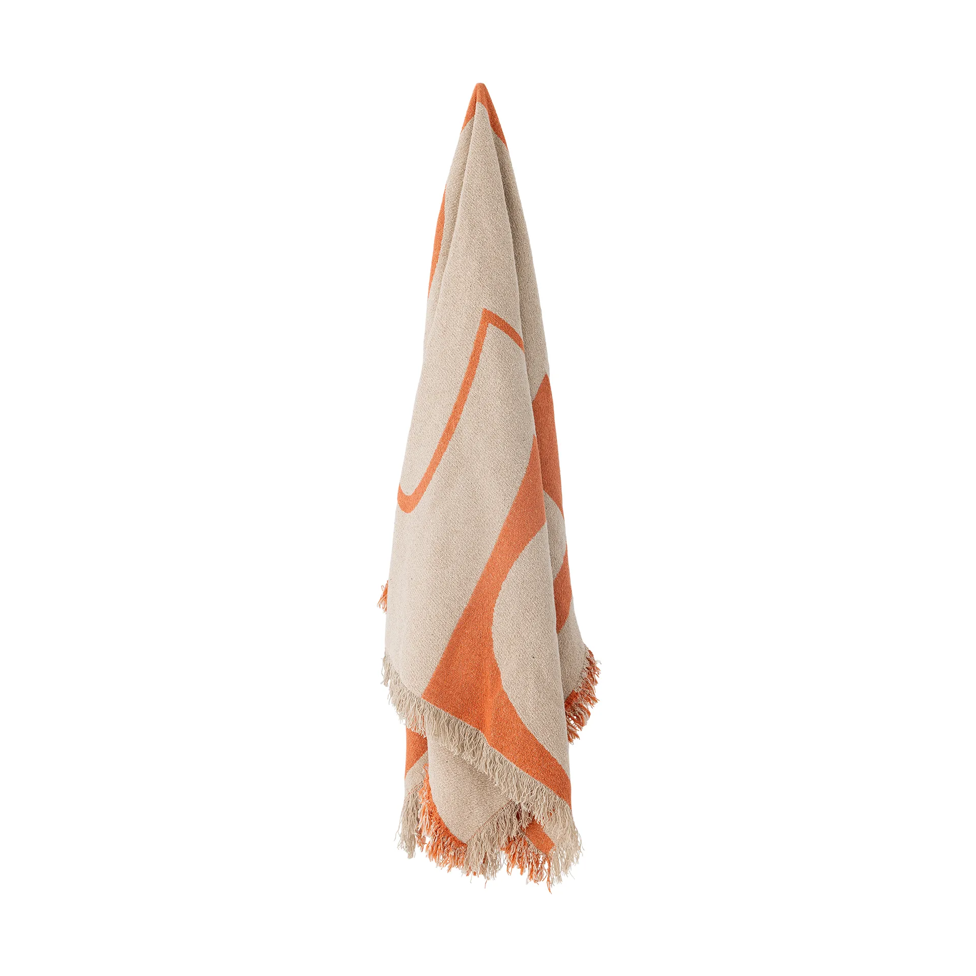Caya throw 130x160 cm, Orange Bloomingville