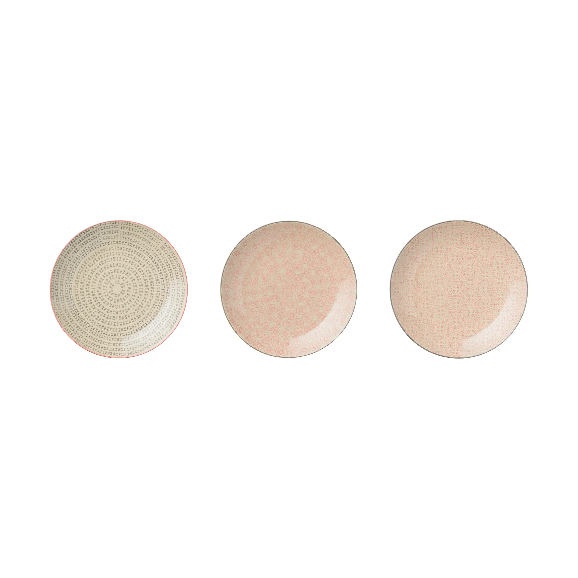 Cécile plate 3 pieces Ø 20 cm,  Bloomingville
