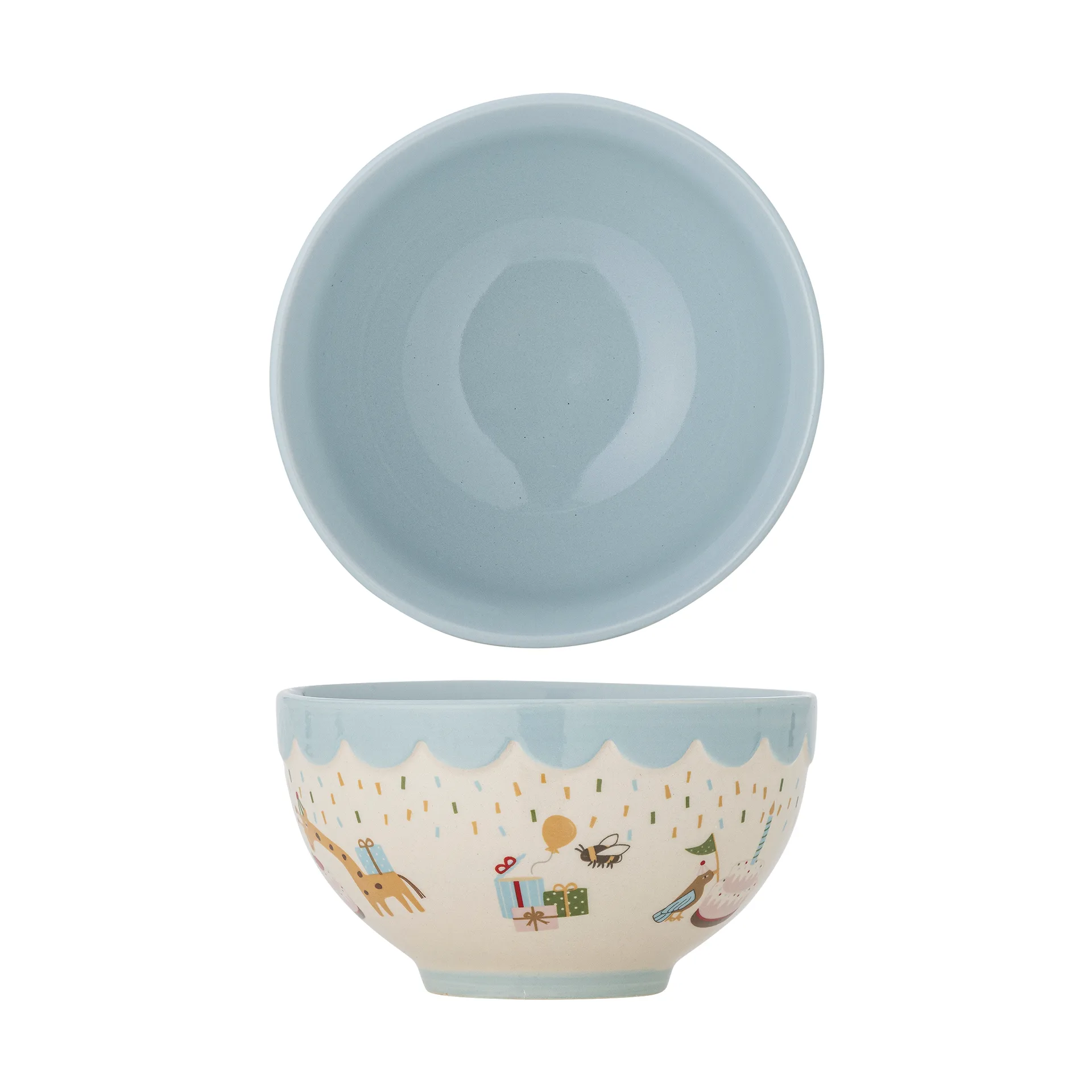 Celebrate bowl Ø13.5 cm, Blue Bloomingville