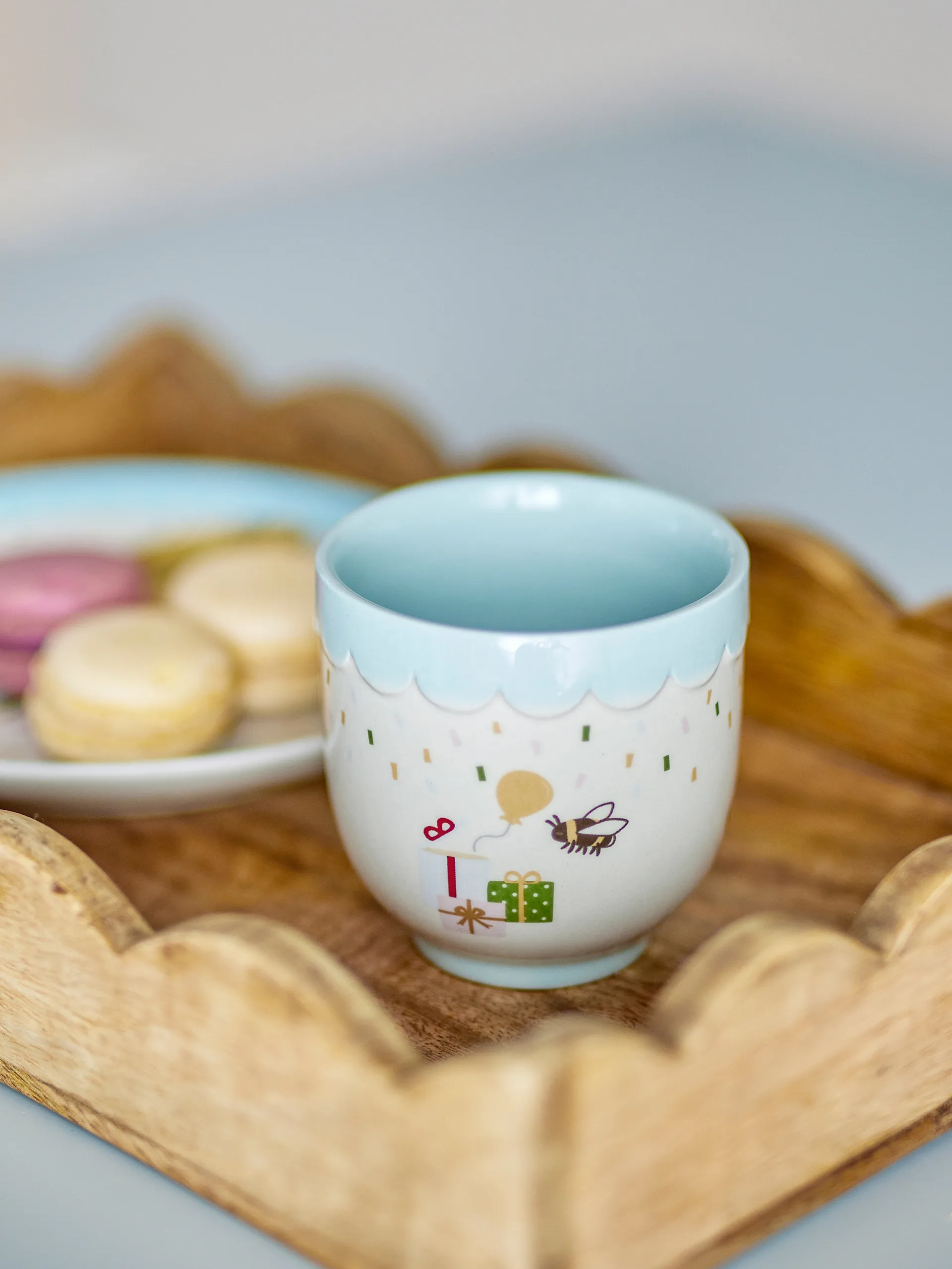 Celebrate cup 15 cl, Blue Bloomingville