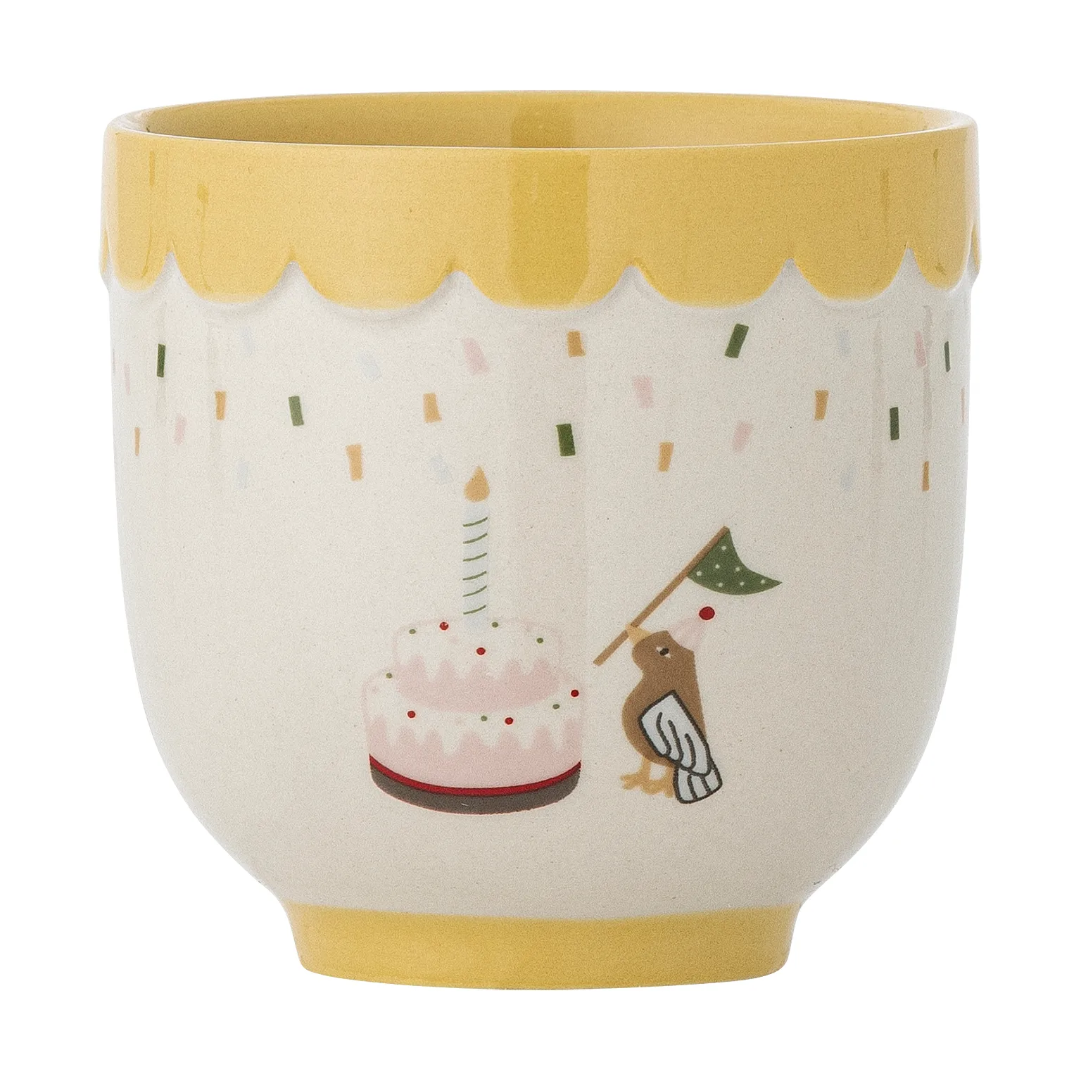 Celebrate cup 15 cl, Yellow Bloomingville