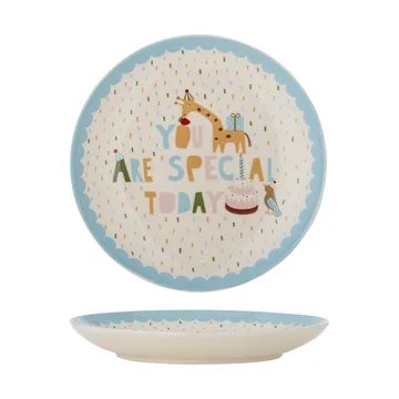 Celebrate plate Ø16 cm - Blue - Bloomingville