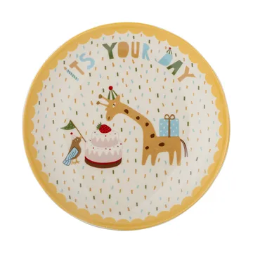 Celebrate plate Ø16 cm - Yellow - Bloomingville