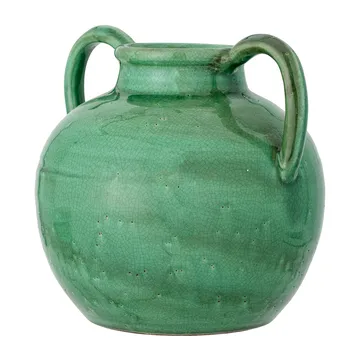 Cham Deco vase 25.5 cm - Green terrakotta - Bloomingville