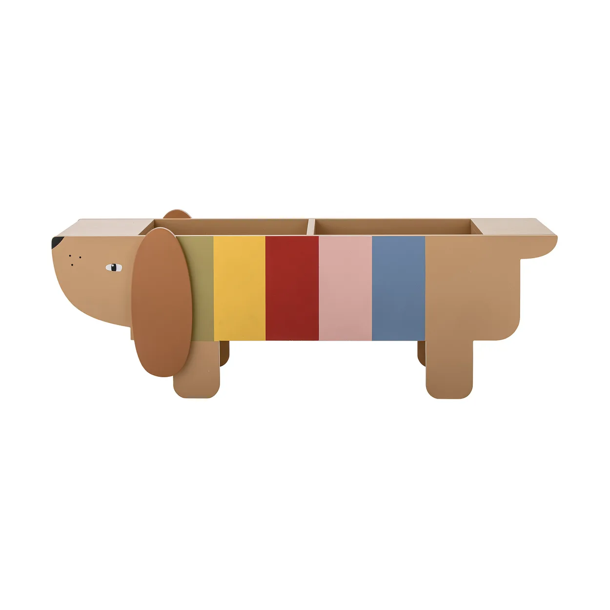 Bloomingville Charlie book case Brown-multi | Scandinavian Design | Shelves & shelving systems | Brown