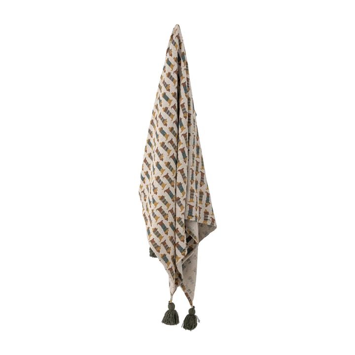 Charlie throw 130x160 cm - Brown - Bloomingville