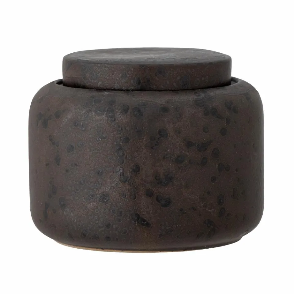 Bloomingville Chau can with lid 11x13.5 cm Stoneware