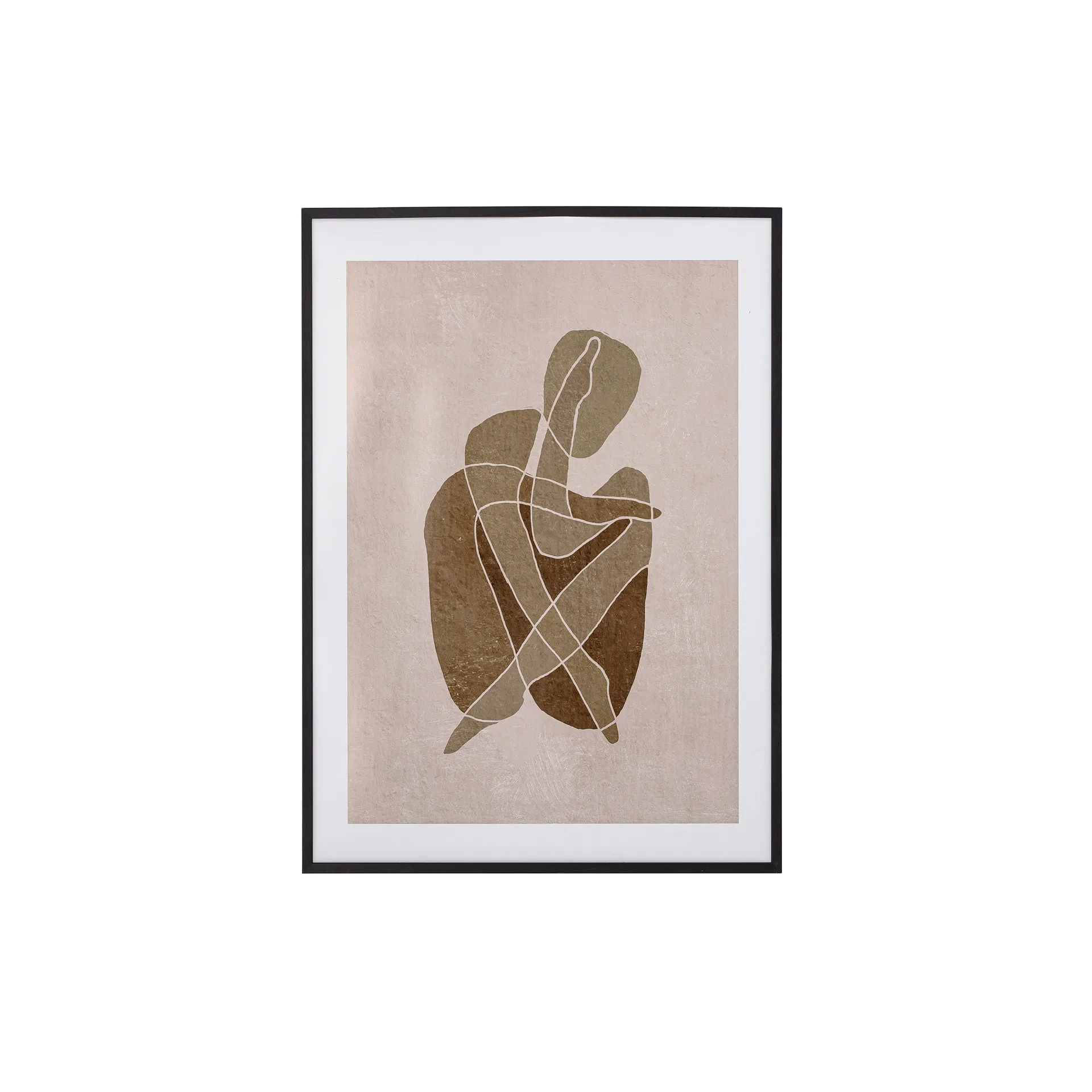 Chika picture black frame, 52x72 cm Bloomingville