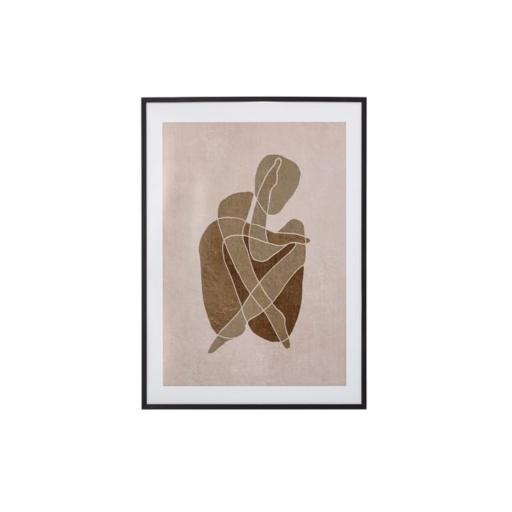 Chika picture black frame, 52x72 cm Bloomingville