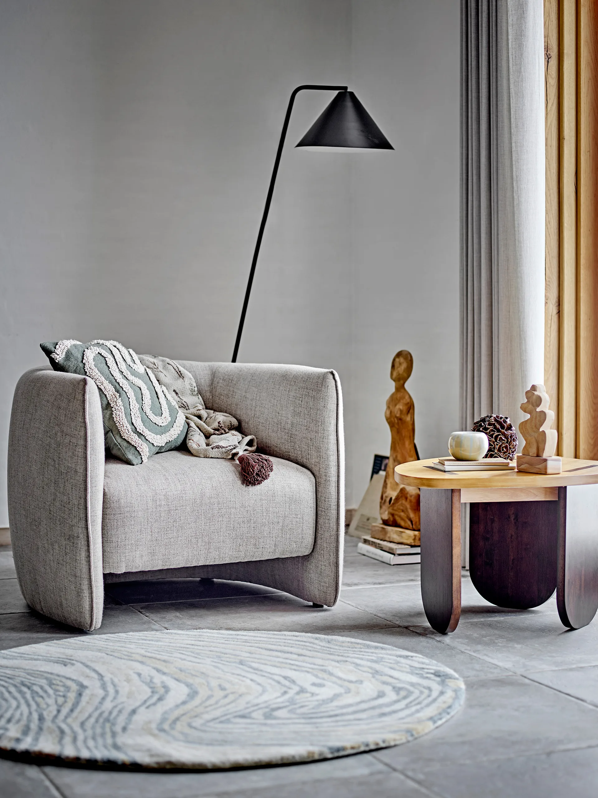 Cilas coffee table 60x75 cm, Rubberwood Bloomingville