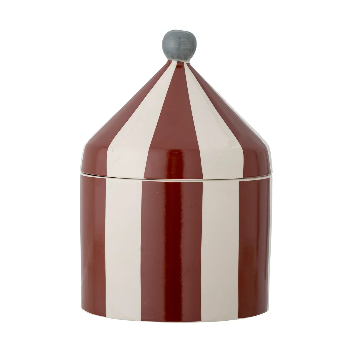 Bloomingville - Cimmi Jar w/Lid Stoneware Red