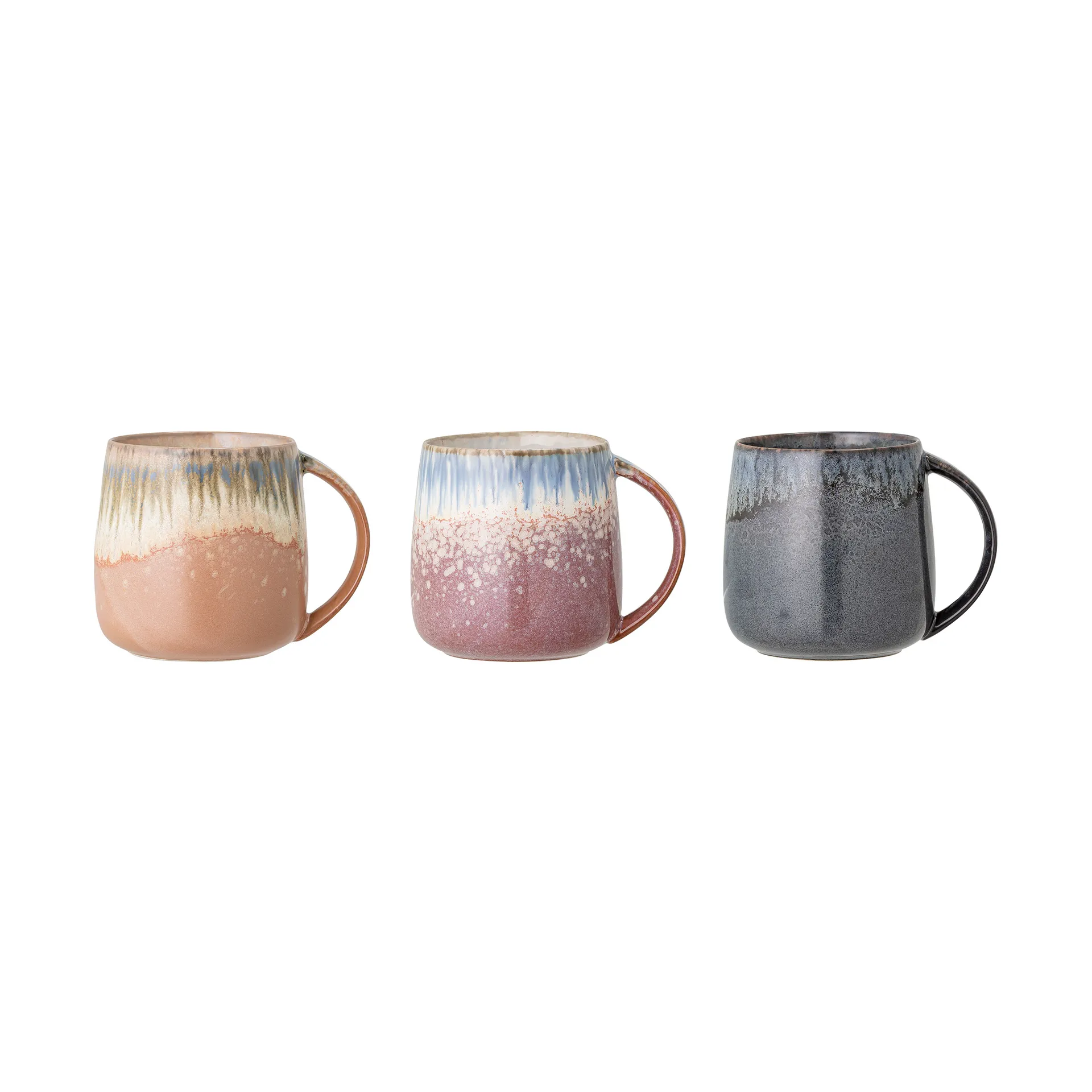 Cloe cup 380 ml 3 pieces, Multi Bloomingville