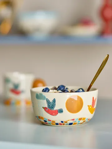 Colorine bowl Ø12 cm - Natural - Bloomingville