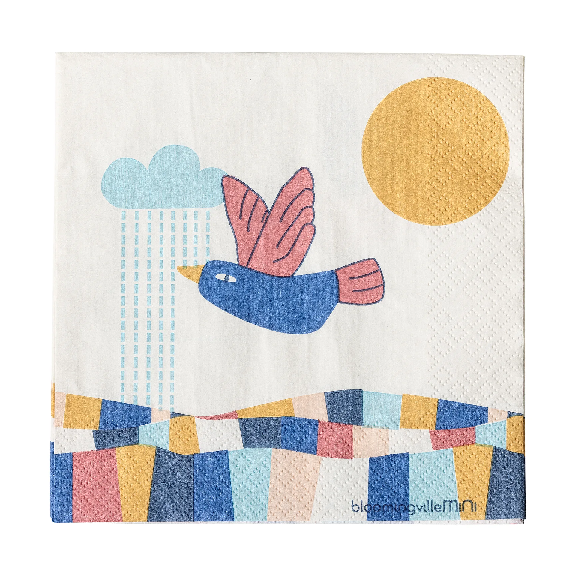 Colorine paper napkin 20-pack, Natural Bloomingville