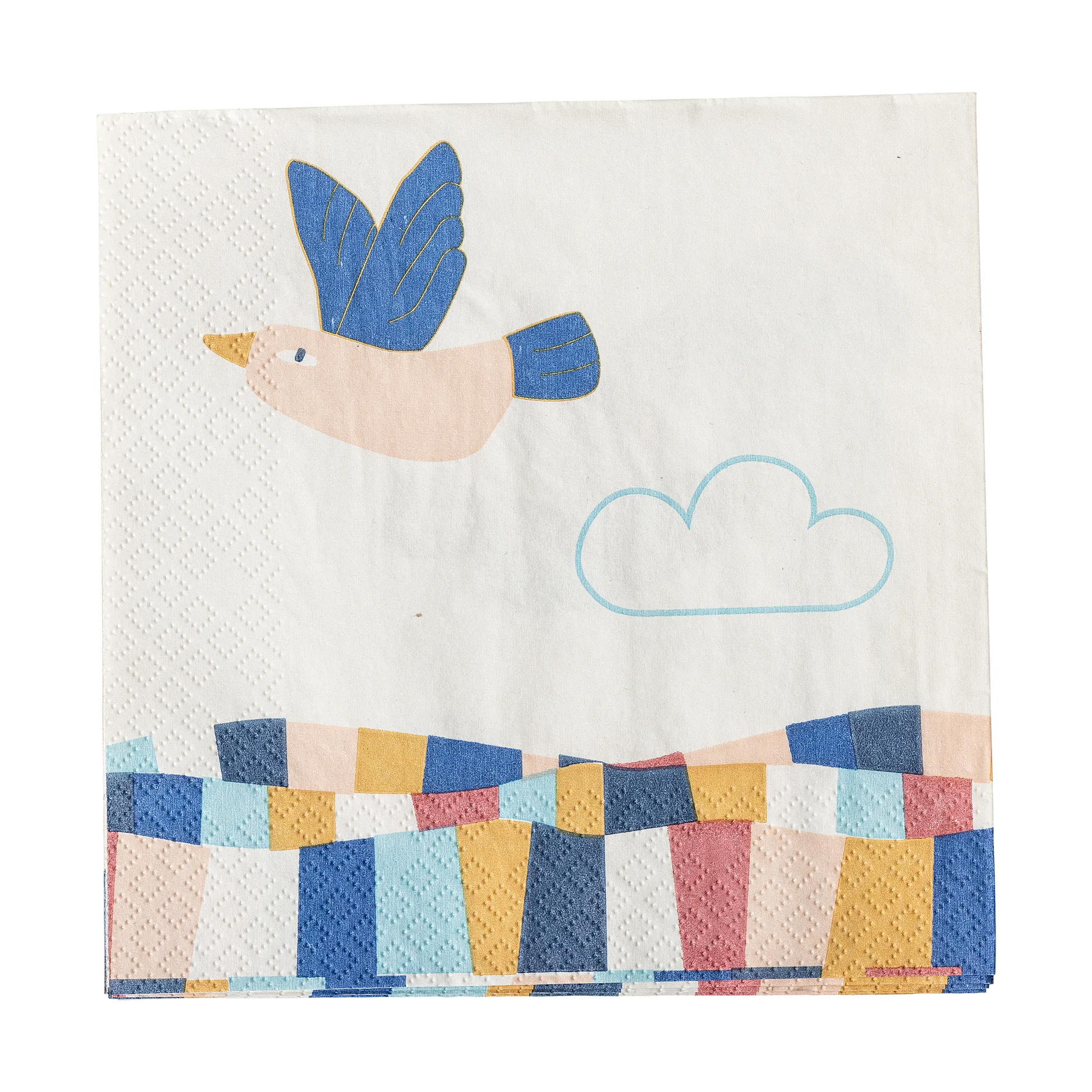 Colorine paper napkin 20-pack, Natural Bloomingville