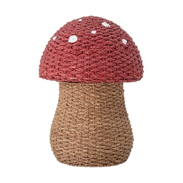 Corintha storage basket with lid 61xØ43 cm - Red - Bloomingville